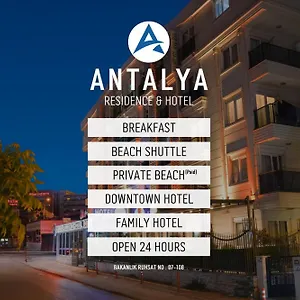 Antalya Residence Hotel Анталья